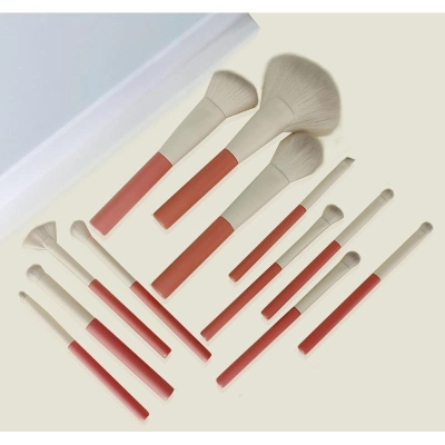 12 pieces holiday makeup brush set eye shadow brush bionic hair 01