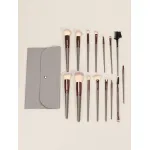 15 soft hair powder  blusher foundation make-up eye shadow concealer brushes