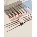 15 soft hair powder  blusher foundation make-up eye shadow concealer brushes