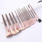 15 soft hair powder  blusher foundation make-up eye shadow concealer brushes