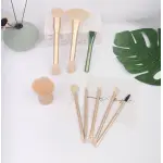 All aluminum makeup brush powder brush eye shadow brush