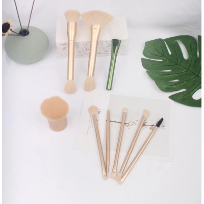 All aluminum makeup brush powder brush eye shadow brush 01