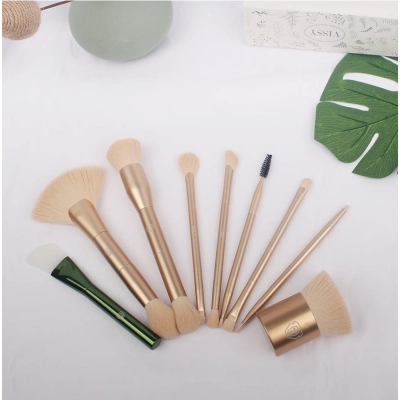 All aluminum makeup brush powder brush eye shadow brush 02