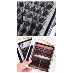 144 Hot Melt Fleece Single Cluster Eyelash