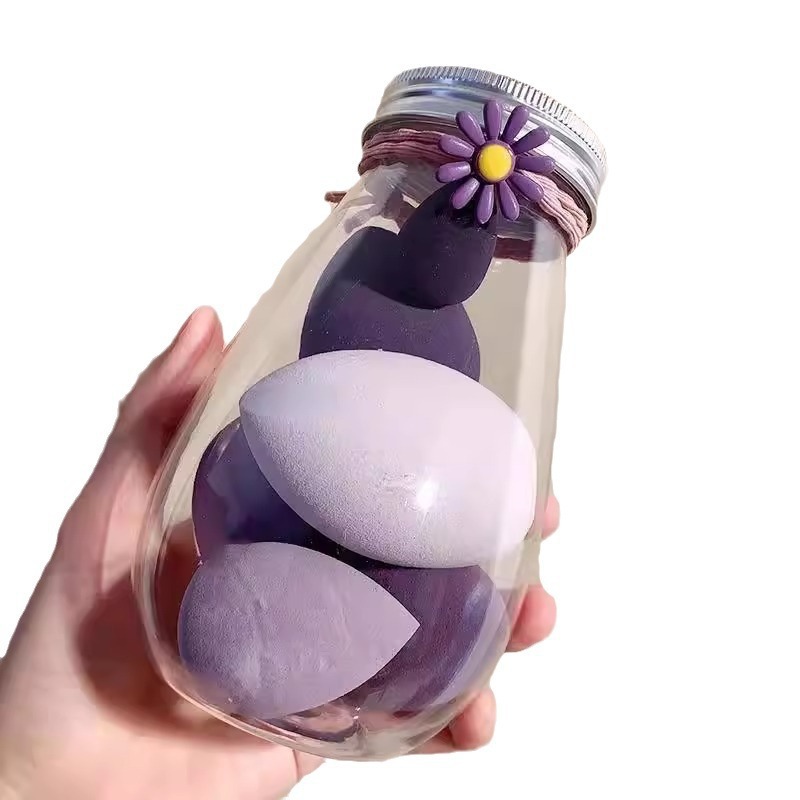 14 piece set of beauty egg powder puff