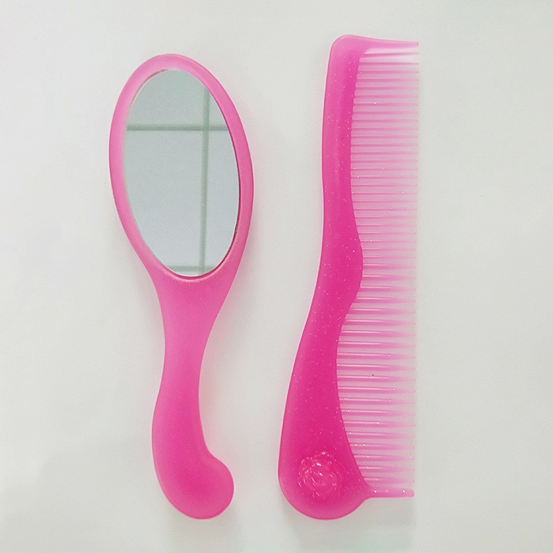 17CM Princess Doll Dress Up Hairdressing and Combing Mirrors