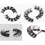 20 pairs of Russian curly false eyelashes