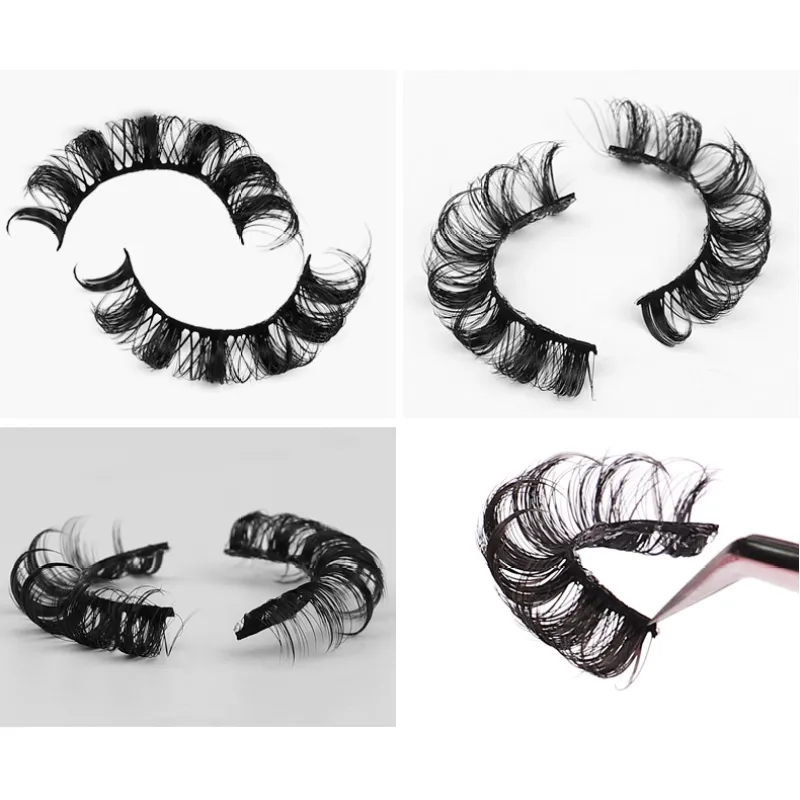 20 pairs of Russian curly false eyelashes