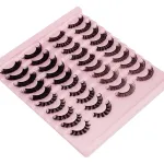 20 pairs of Russian curly false eyelashes