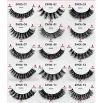 20 pairs of Russian curly false eyelashes
