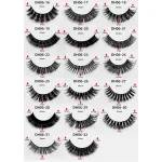20 pairs of Russian curly false eyelashes