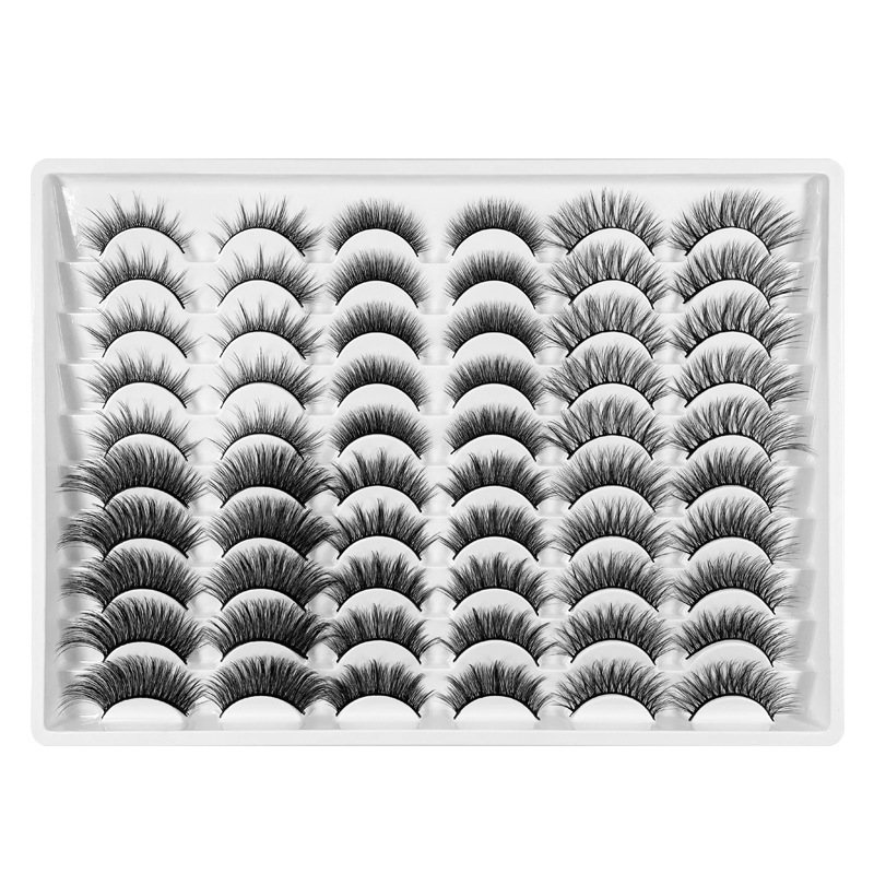 20 pairs of thick and multi style false eyelashes