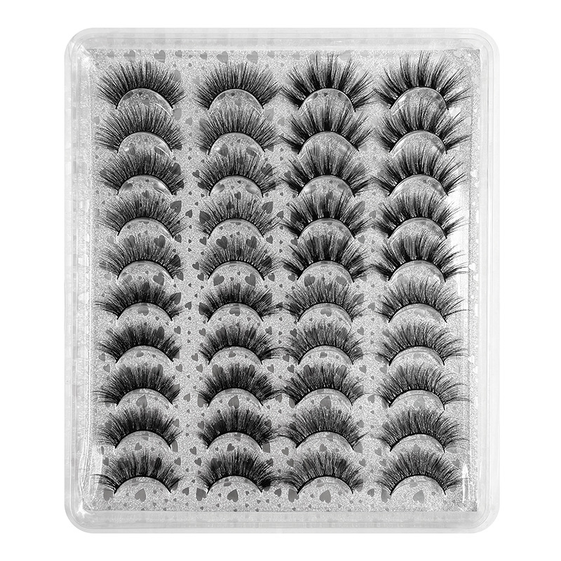 20 pairs of thick and multi style false eyelashes