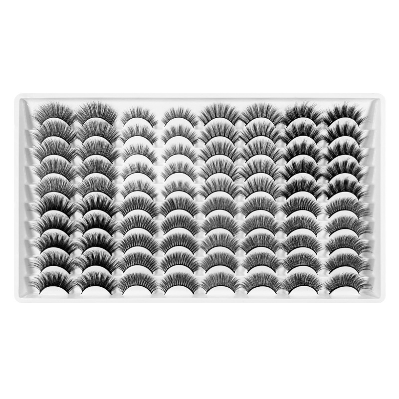20 pairs of thick and multi style false eyelashes