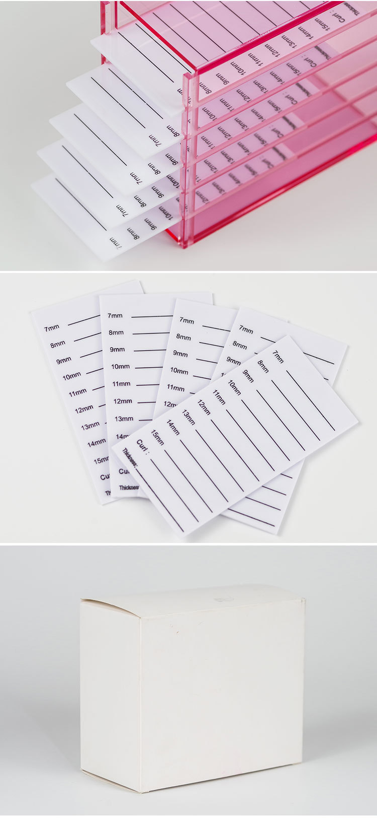 5-layer acrylic eyelash grafting storage box