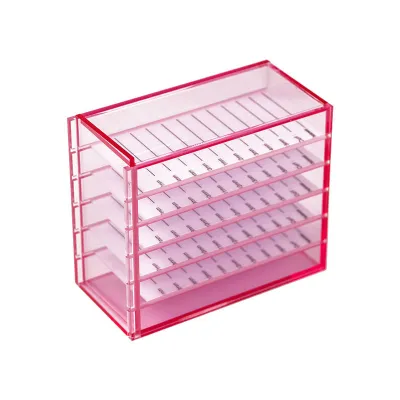 5-layer acrylic eyelash grafting storage box 02