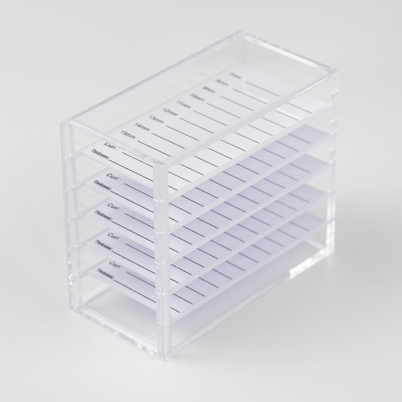 5-layer acrylic eyelash grafting storage box