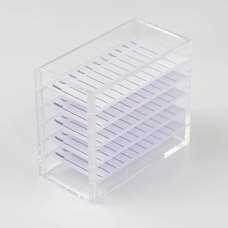 5-layer acrylic eyelash grafting storage box
