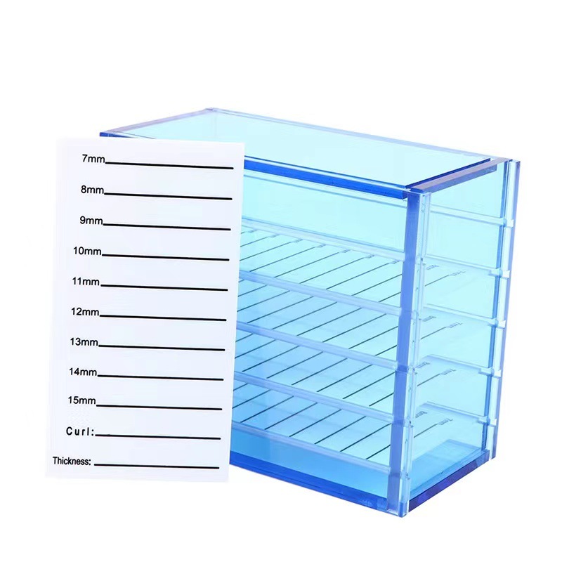 5-layer acrylic eyelash grafting storage box