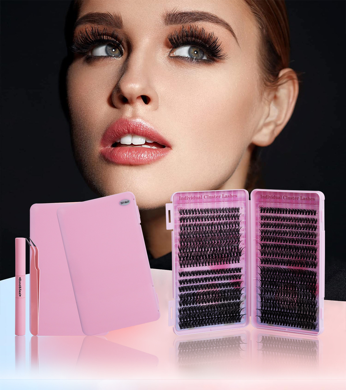 640 clusters of DIY hair 30D40D naturally dense