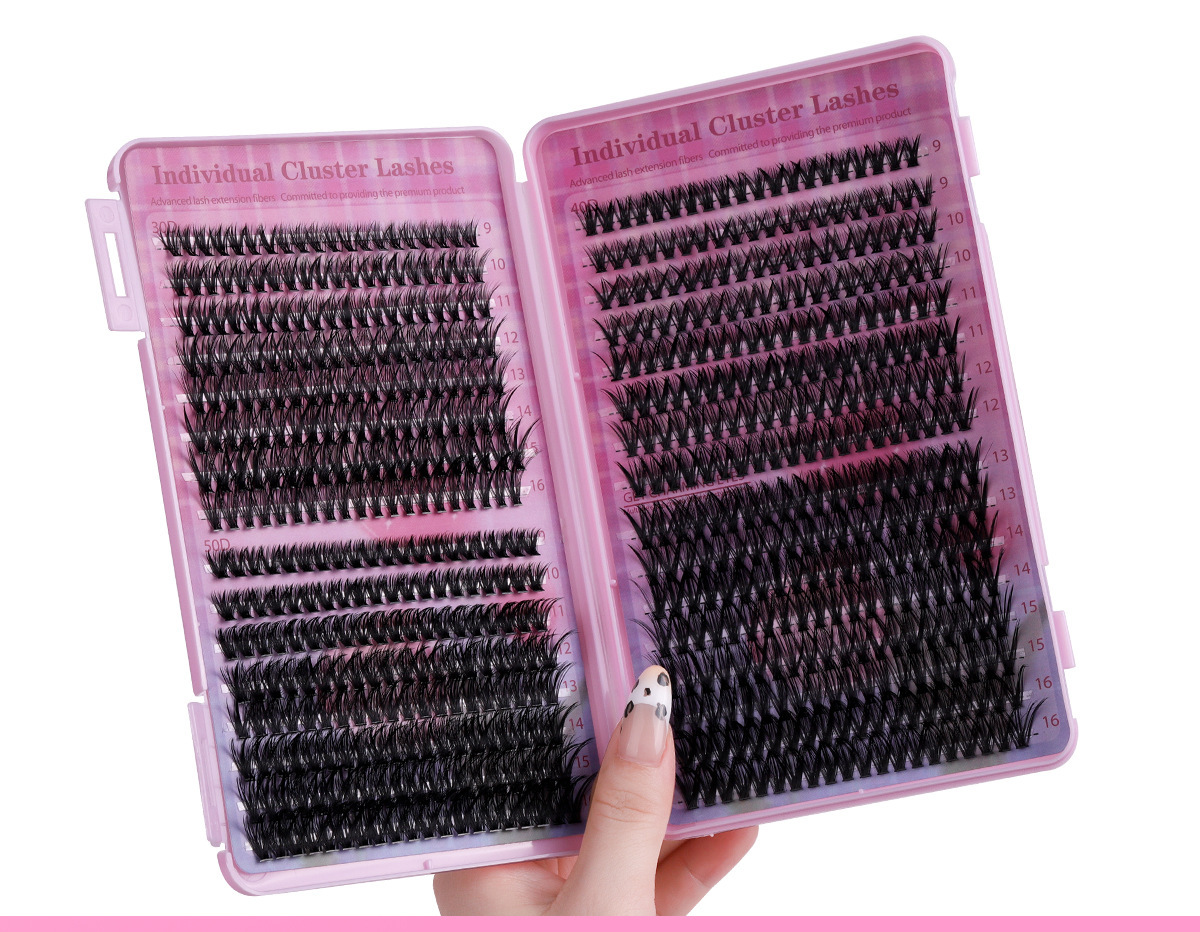 640 clusters of DIY hair 30D40D naturally dense