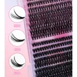 640 clusters of DIY hair 30D40D naturally dense