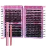 640 clusters of DIY hair 30D40D naturally dense