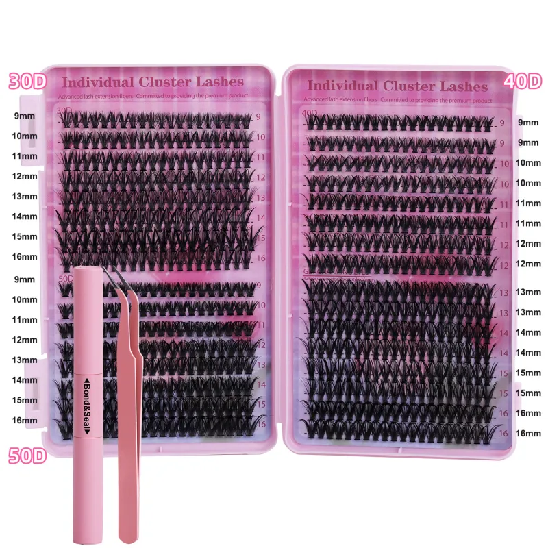 640 clusters of DIY hair 30D40D naturally dense