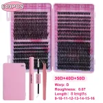 640 clusters of DIY hair 30D40D naturally dense