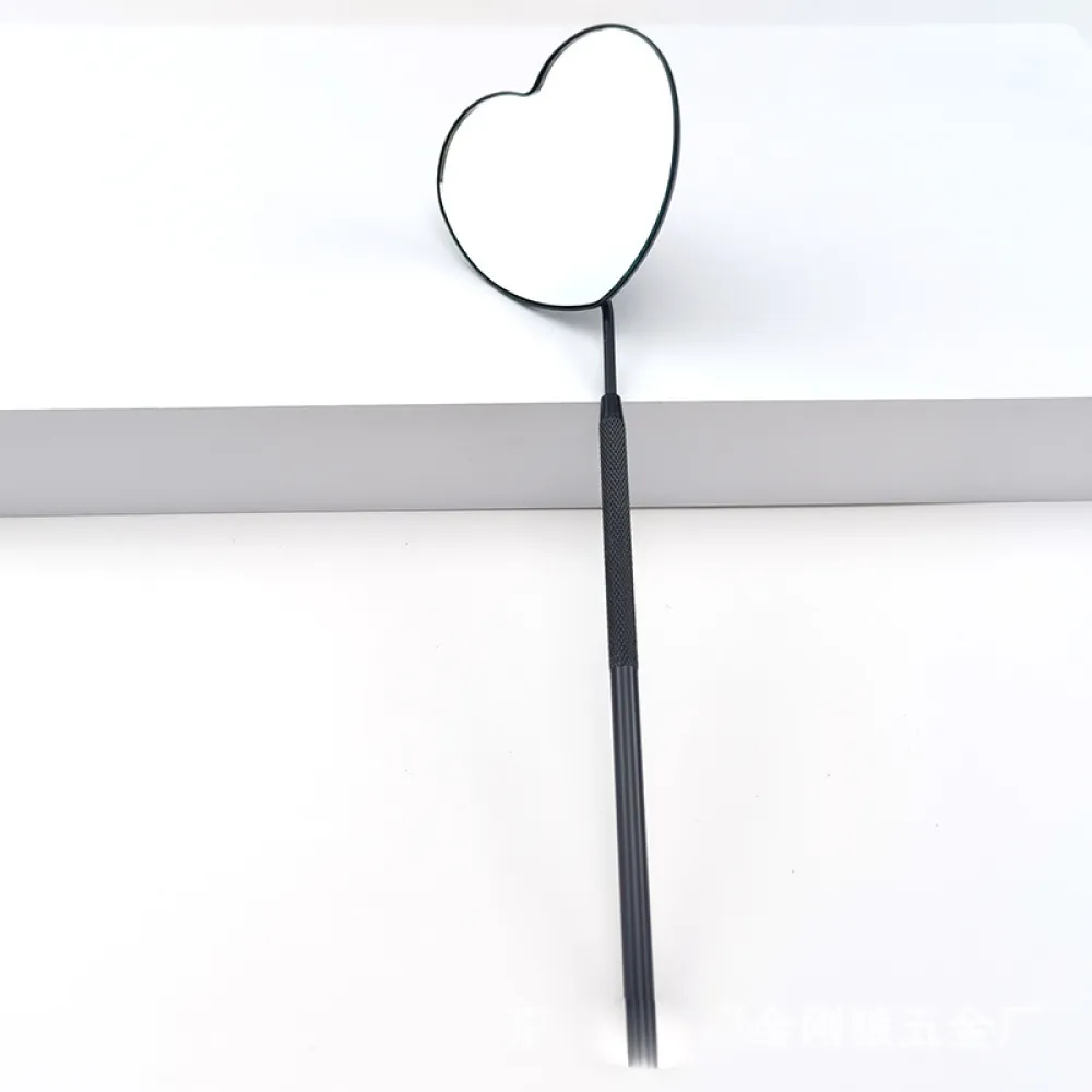 Eyelash grafting heart-shaped examination mirror