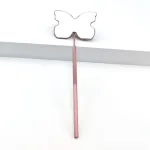 Eyelash grafting heart-shaped examination mirror