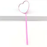 Eyelash grafting heart-shaped examination mirror