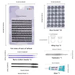 False eyelash set
