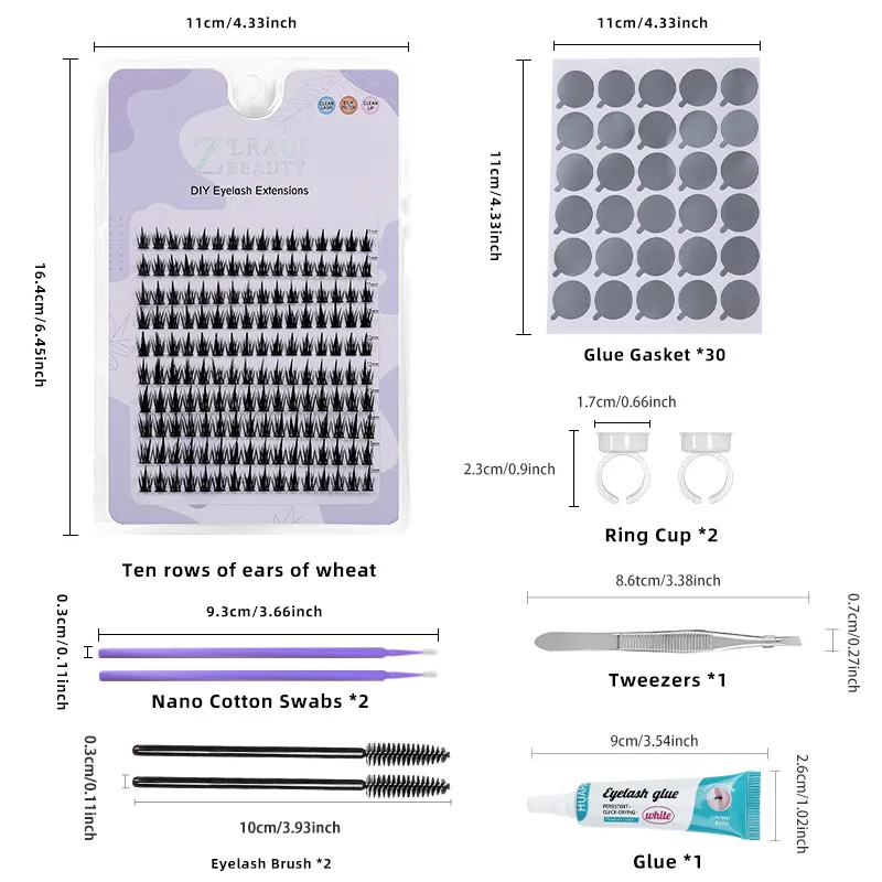 False eyelash set