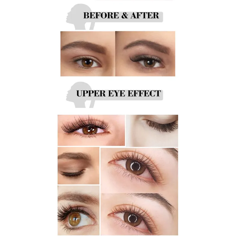 Grafted eyelash set naturally curls up