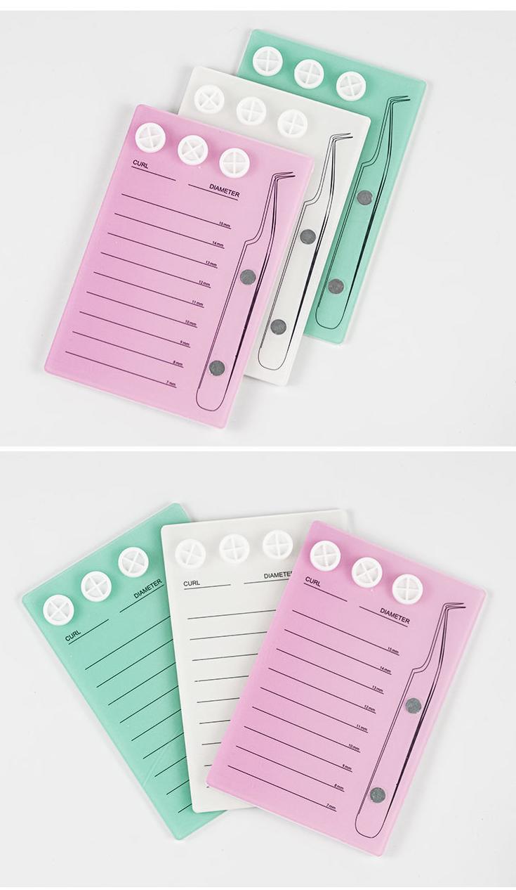 Grafting eyelash tweezers magnetic suction eyelash board