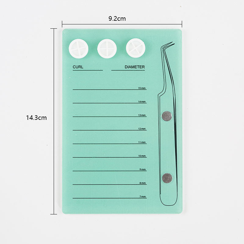 Grafting eyelash tweezers magnetic suction eyelash board