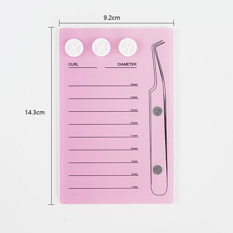 Grafting eyelash tweezers magnetic suction eyelash board