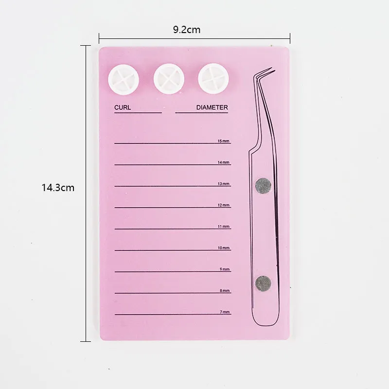 Grafting eyelash tweezers magnetic suction eyelash board