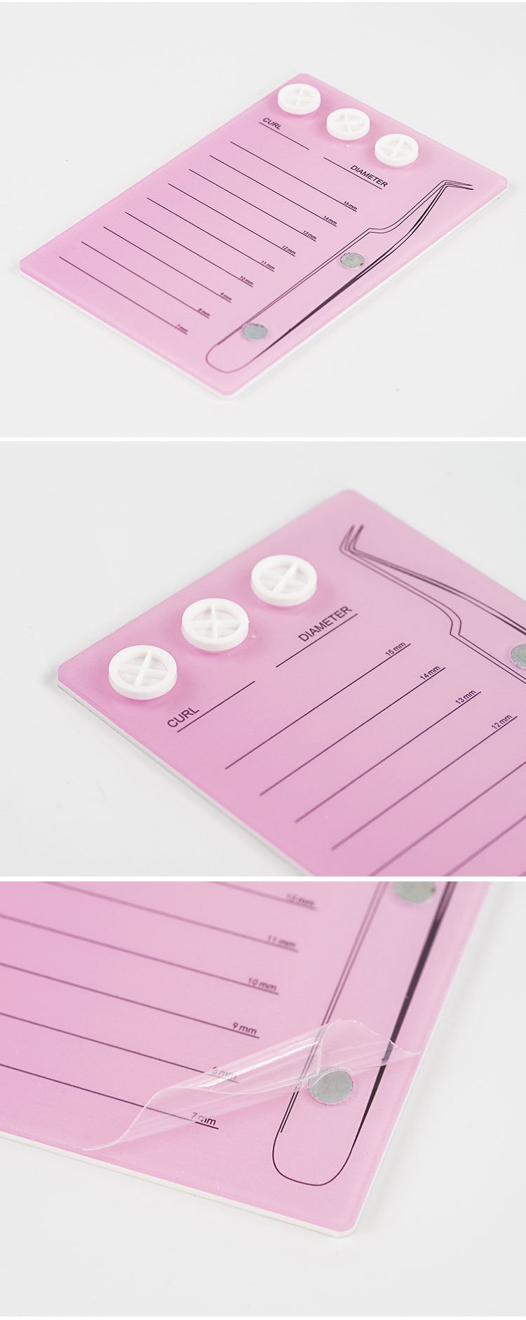 Grafting eyelash tweezers magnetic suction eyelash board