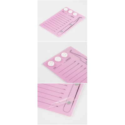 Grafting eyelash tweezers magnetic suction eyelash board 02