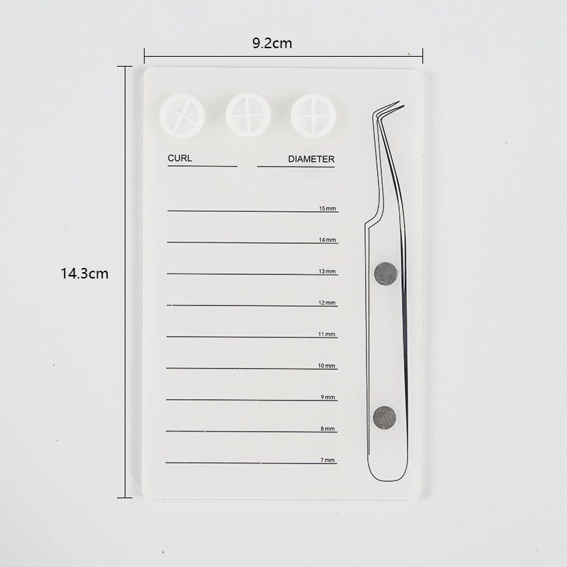 Grafting eyelash tweezers magnetic suction eyelash board