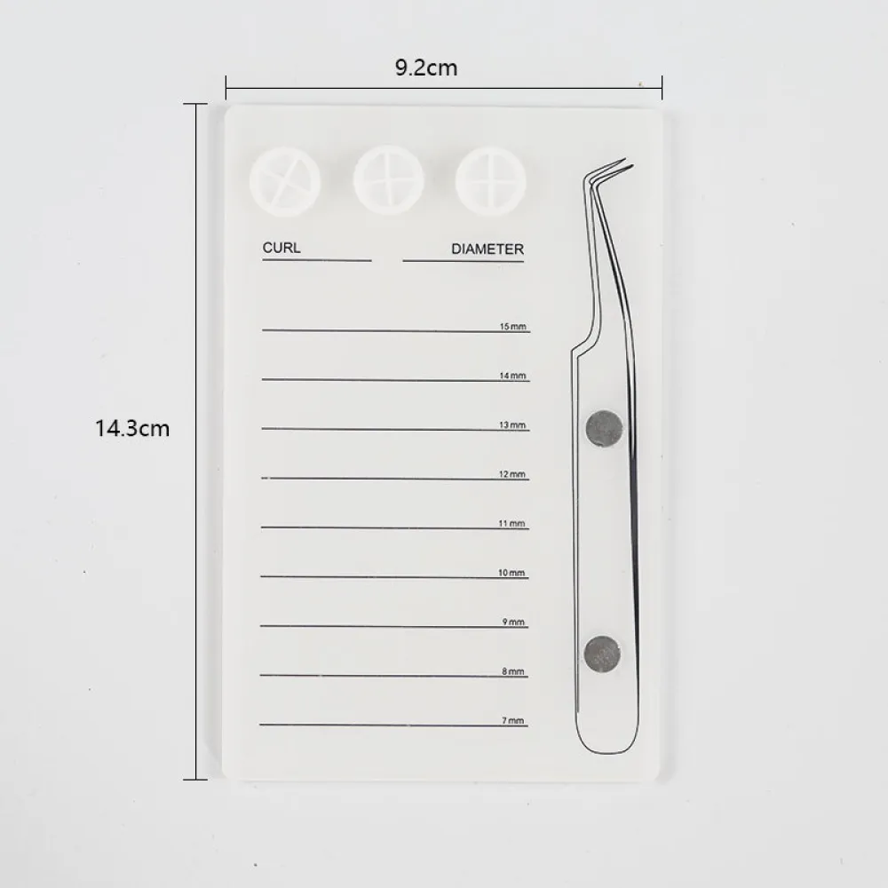 Grafting eyelash tweezers magnetic suction eyelash board