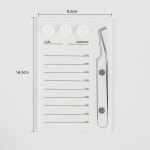 Grafting eyelash tweezers magnetic suction eyelash board