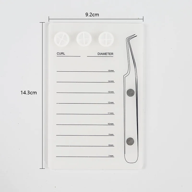 Grafting eyelash tweezers magnetic suction eyelash board