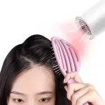 Hollow out fluffy long hair styling multifunctional massage comb
