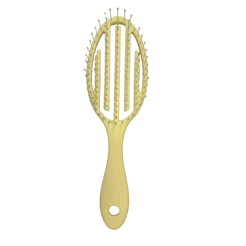 Hollow out fluffy long hair styling multifunctional massage comb