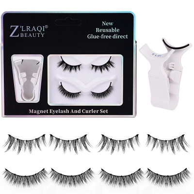 Magnetic suction false eyelashes 02