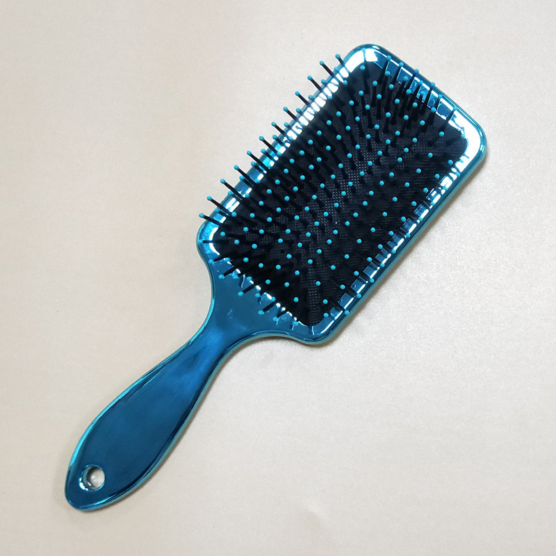 Plastic massage comb, wide toothed comb, anti knot massage comb