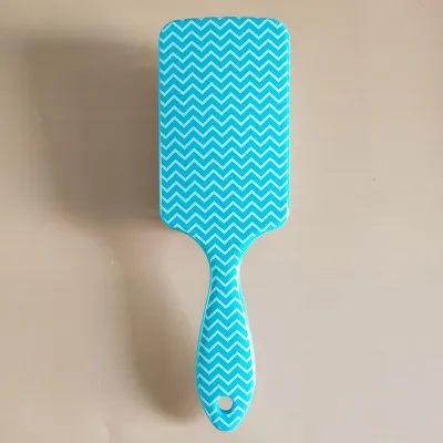 Plastic massage comb, wide toothed comb, anti knot massage comb 02